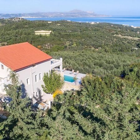 Villa Konstantinos Hilltop Vineyard Escape Almirida المظهر الخارجي الصورة
