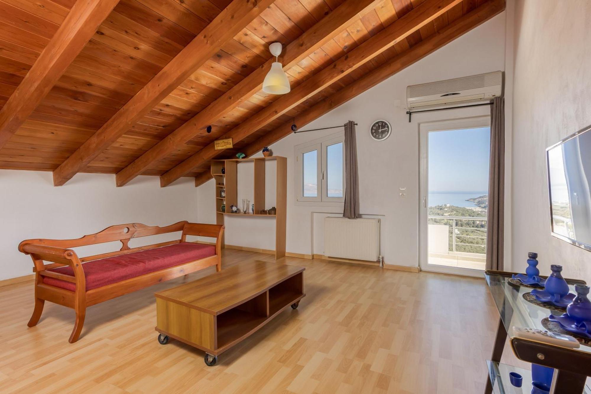 Villa Konstantinos Hilltop Vineyard Escape Almirida المظهر الخارجي الصورة
